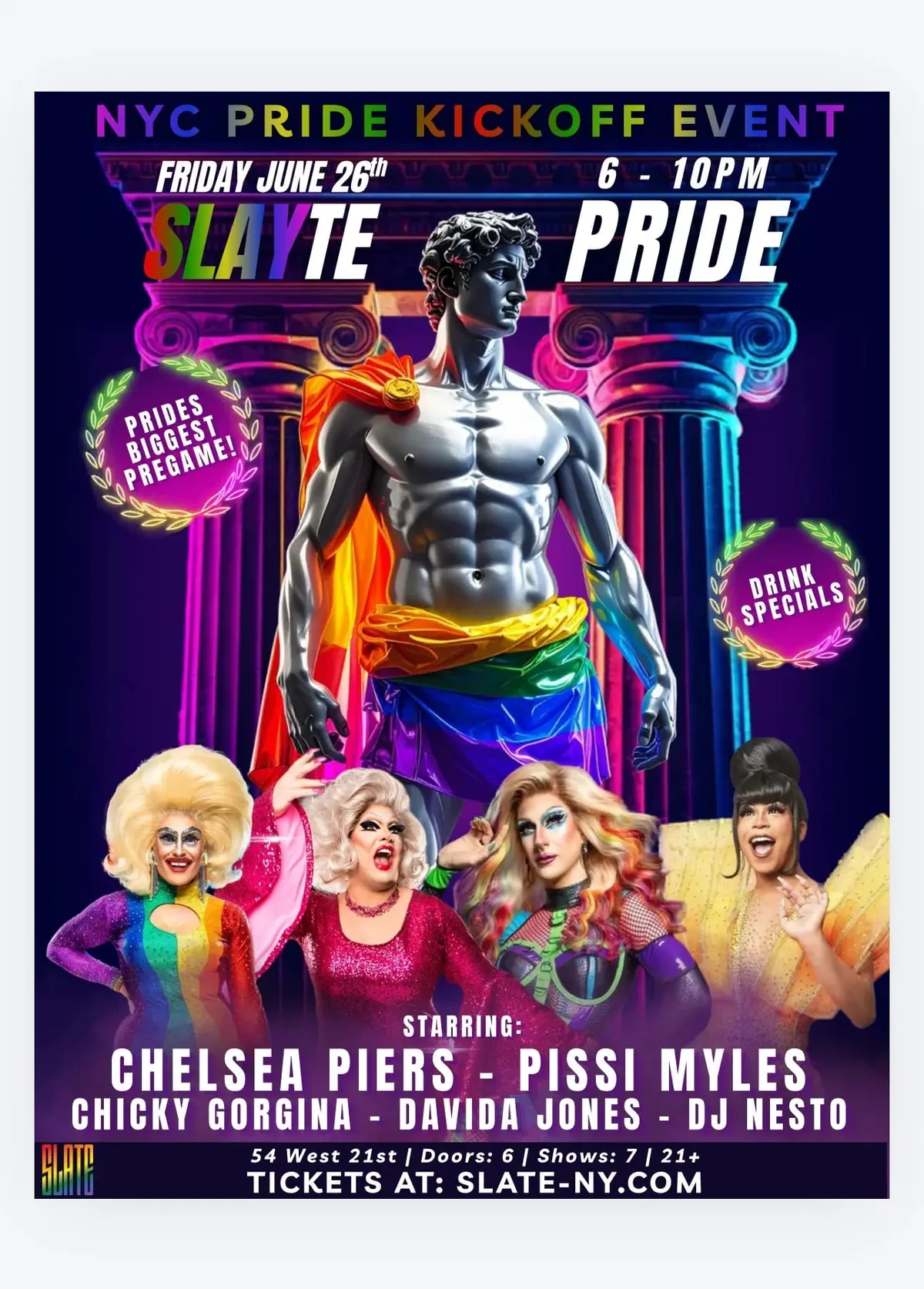 NYC Pride Kickoff 6/26