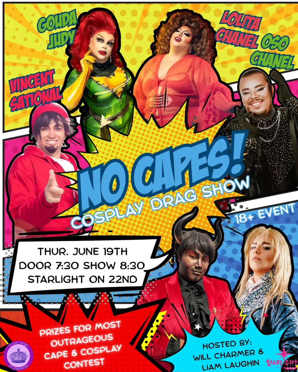 No Capes! A Cosplay Drag Show