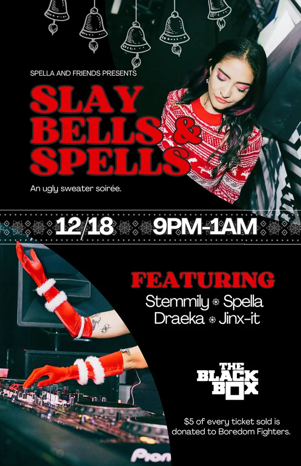 Spella & Friends present: Slay Bells & Spells - An Ugly Sweater Soirée