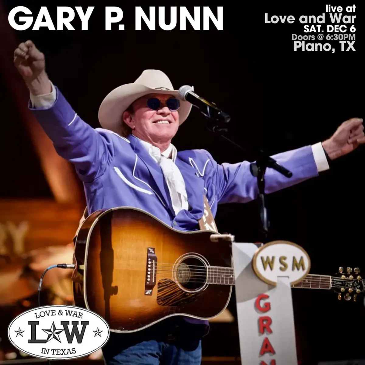 Gary P. Nunn Annual Birthday Bash at Love and War