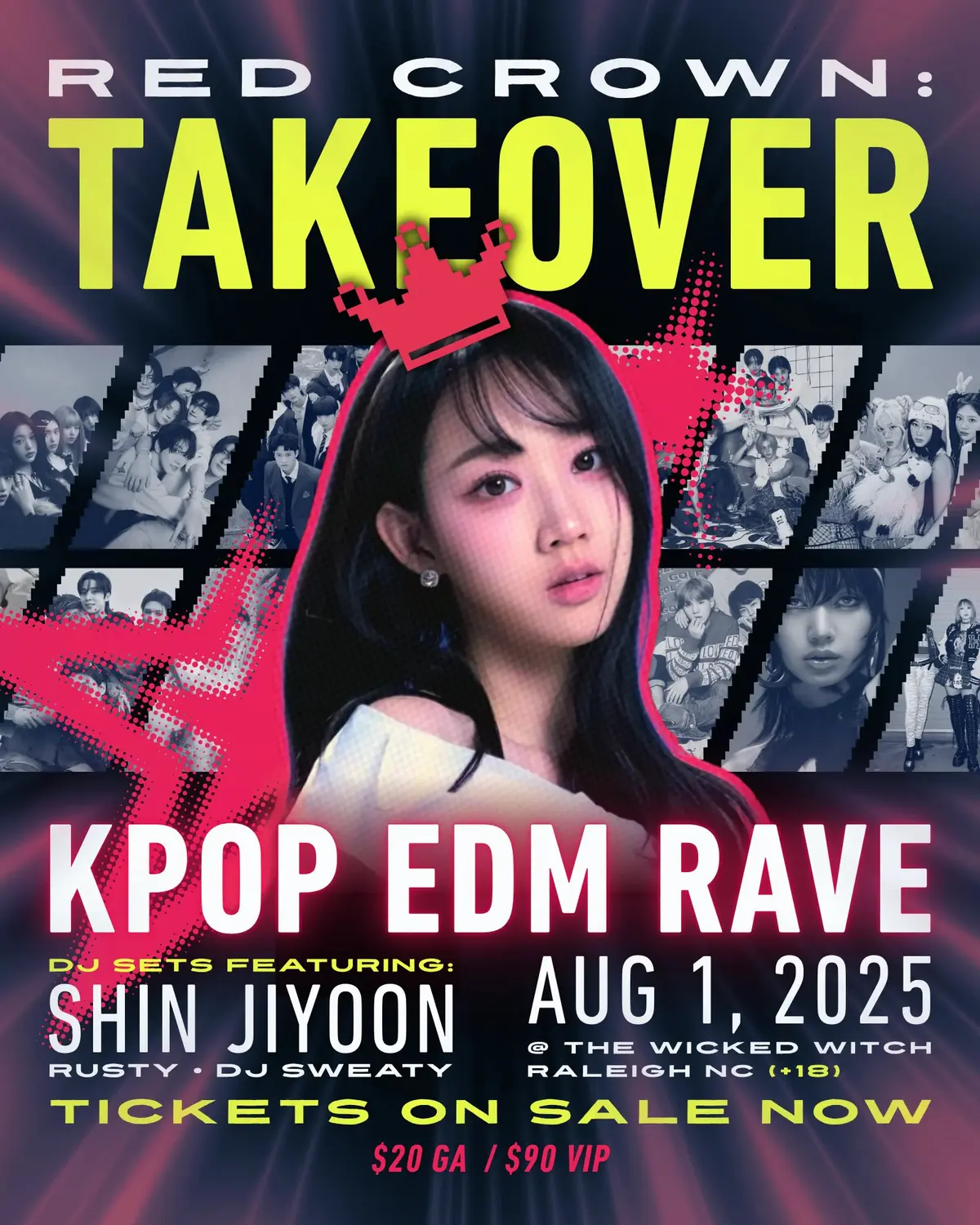 Red Crown: K-Pop EDM Takeover ft Shin Jiyoon