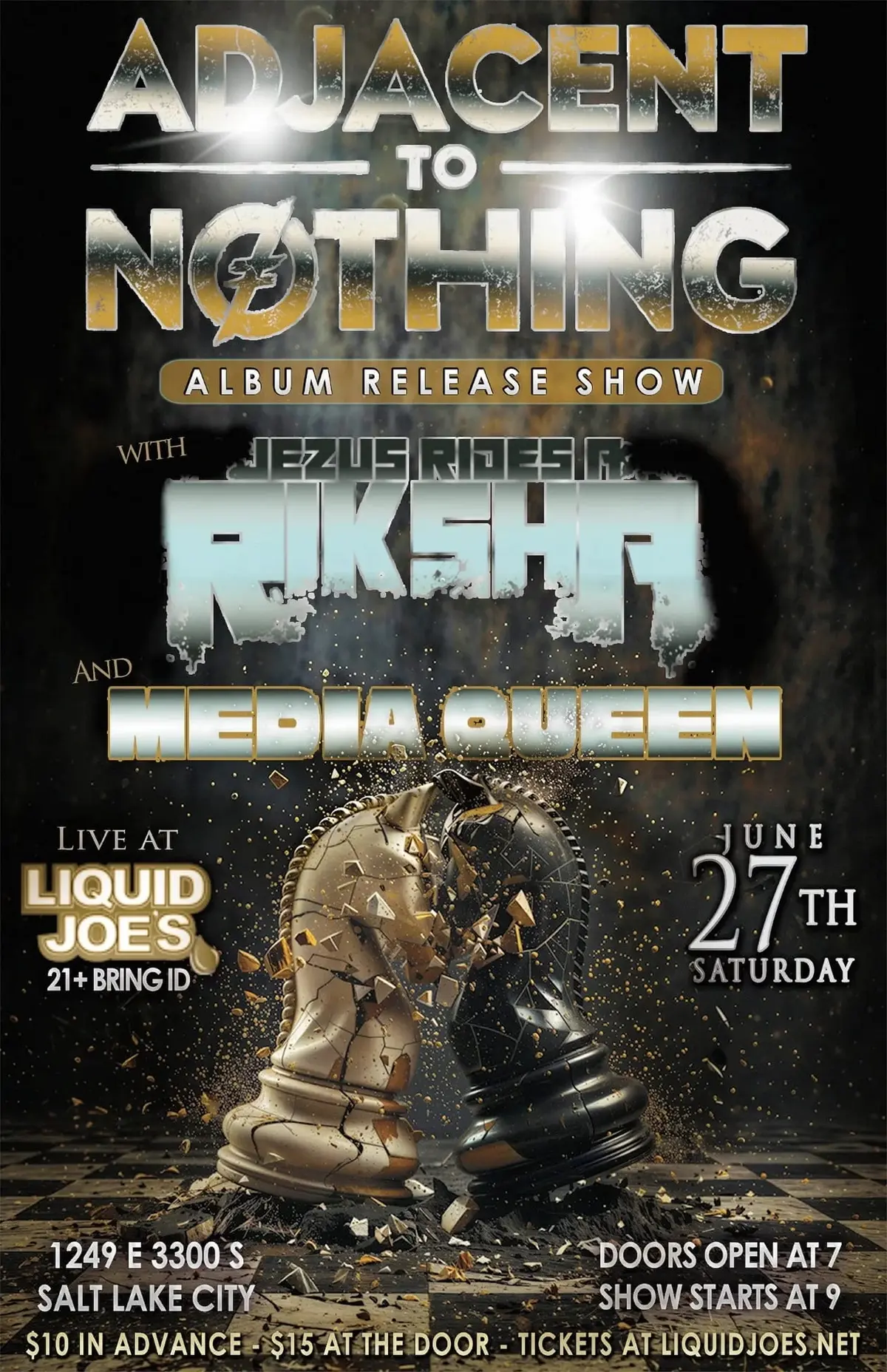 Adjacent To Nothing - Album Release Show