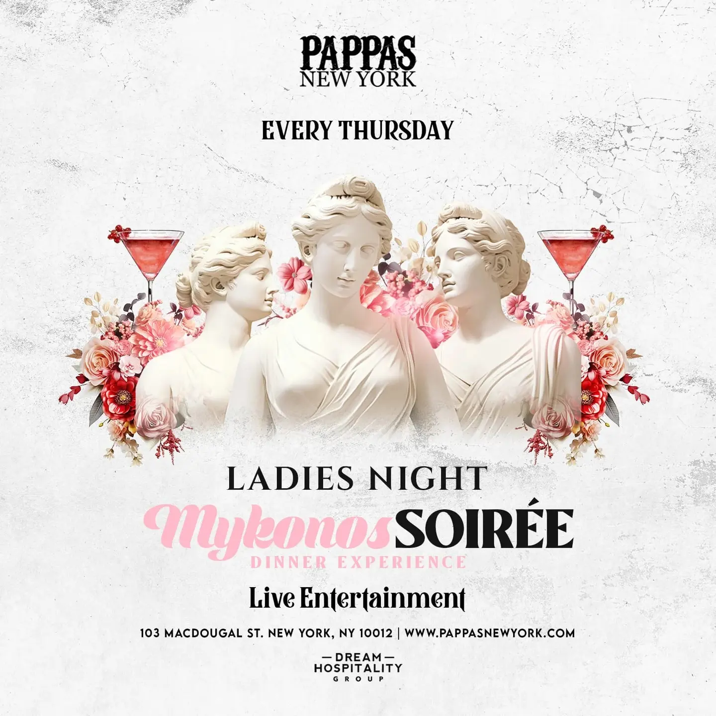 MYKONOS SOIRÉE @ PAPPAS NYC