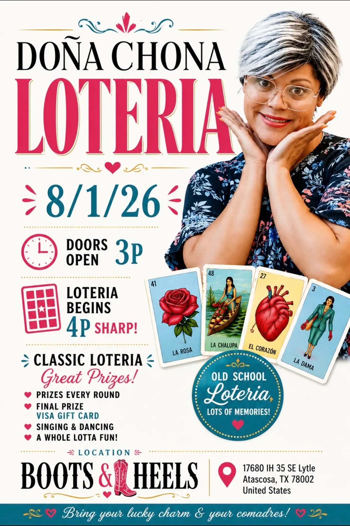 Doña Chona Loteria!: Live In Atascosa