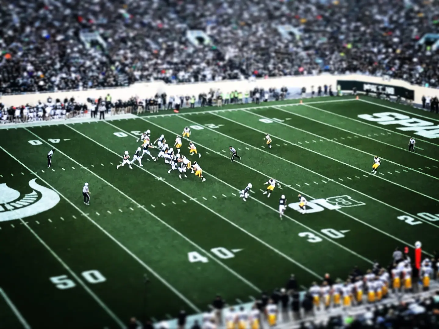 Michigan State Spartans at Rutgers Scarlet Knights Football