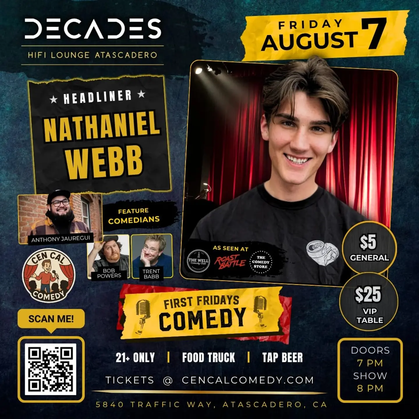 First Fridays Comedy in Atascadero