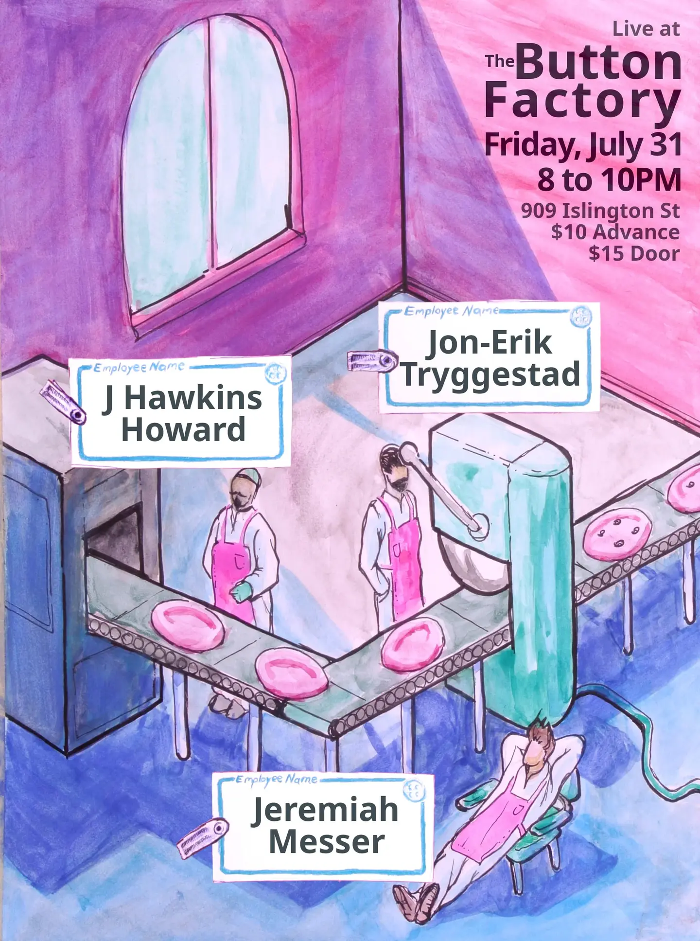 J Hawkins Howard, Jon-Erik Trygesstad, Jeremiah Messer