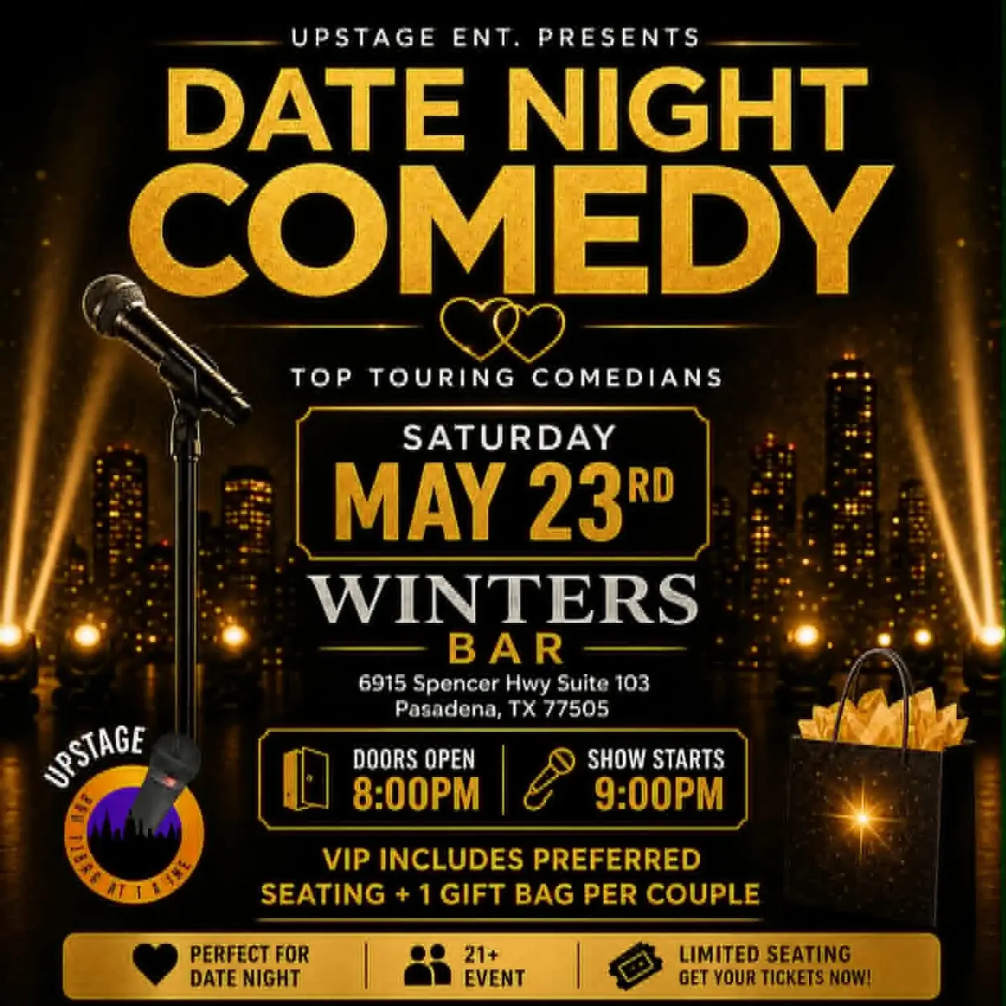 Date Night Comedy at Winters - Houston TX