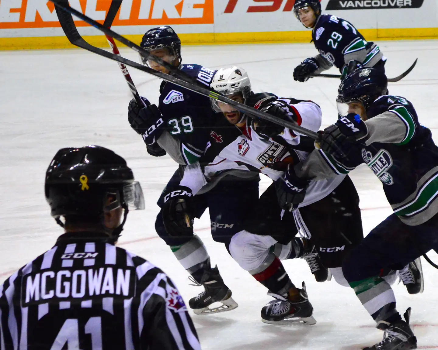 Seattle Thunderbirds at Vancouver Giants