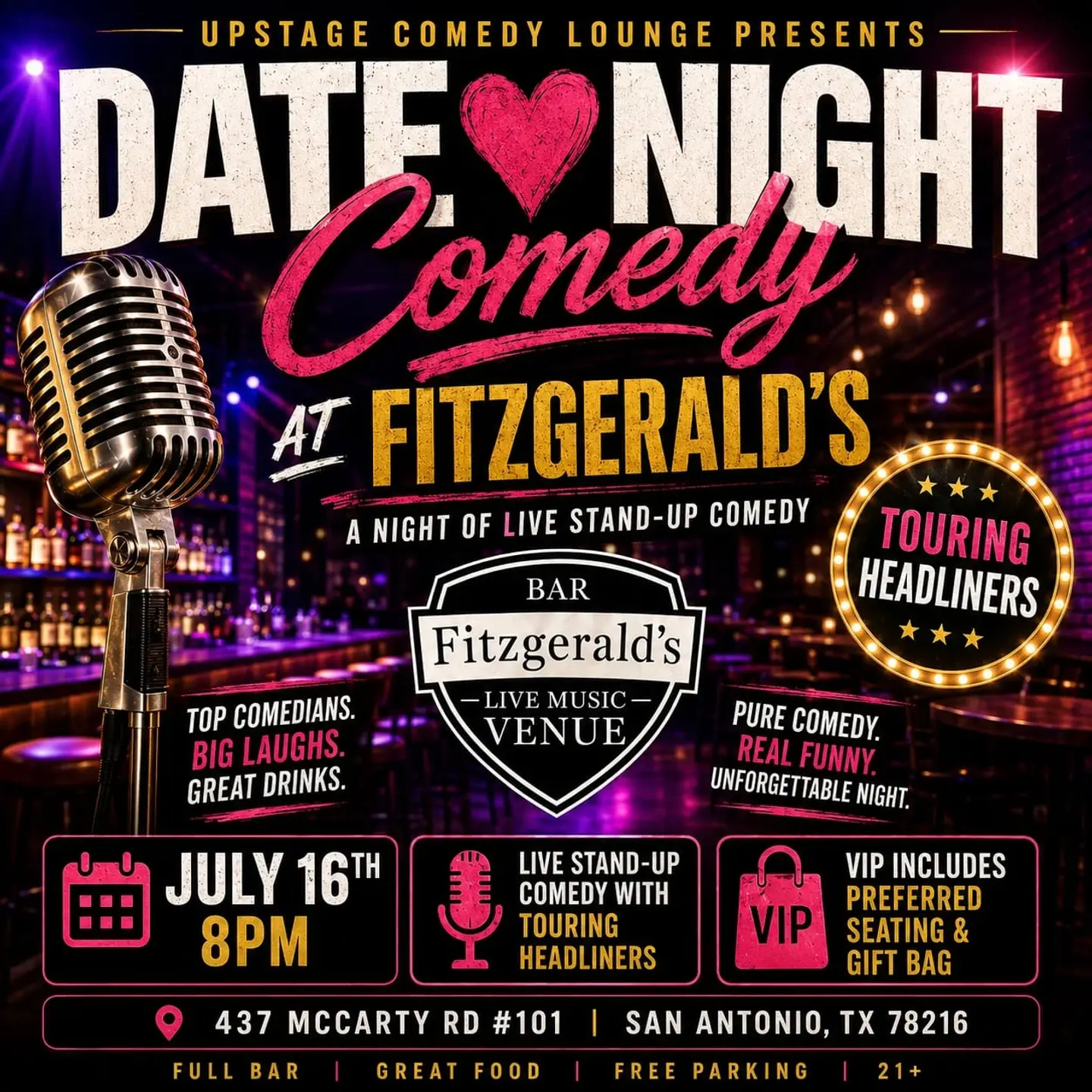 Date Night Comedy at Fitzgerald’s