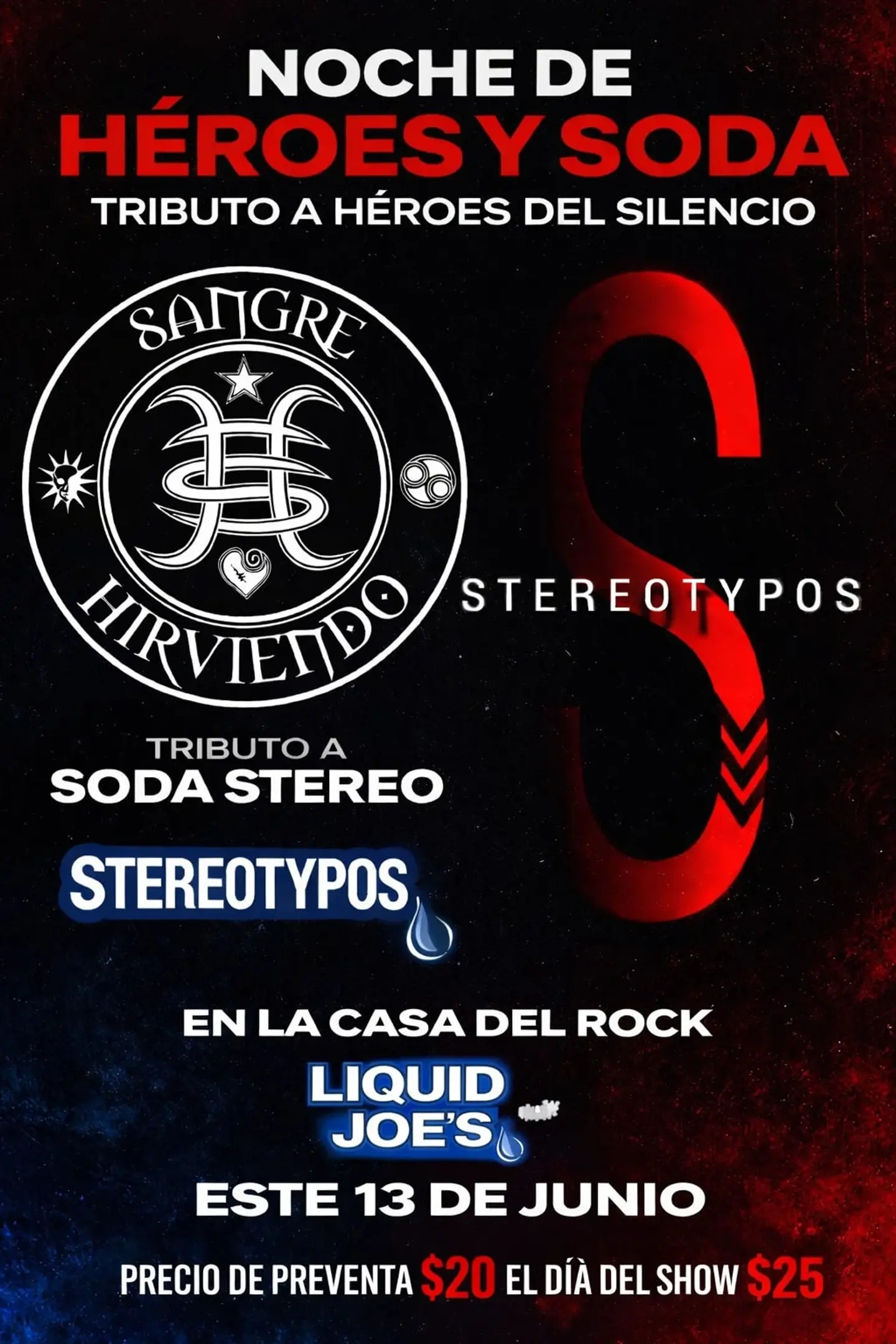 Noche de Héroes y Soda