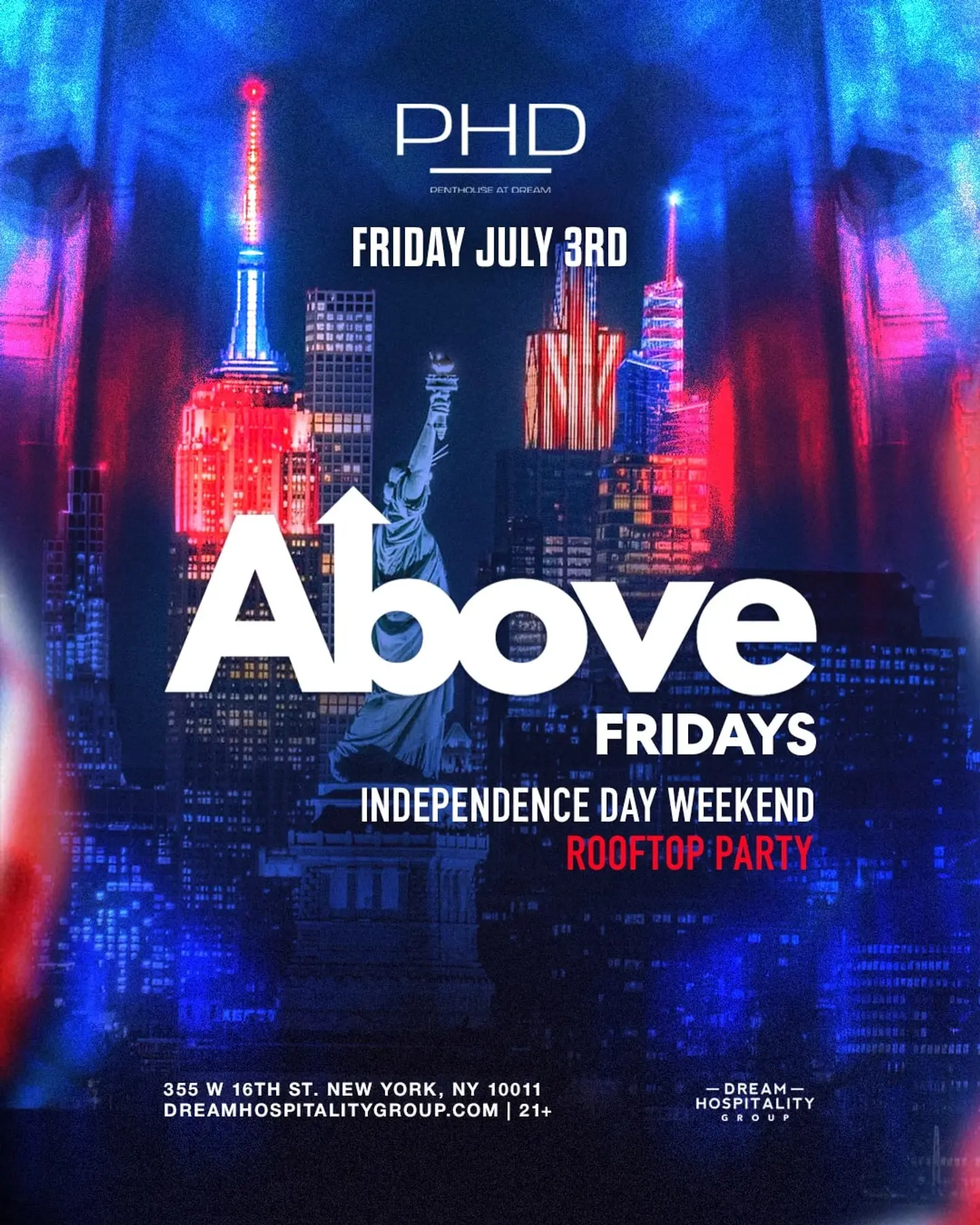 Above Fridays @ PhD Rooftop