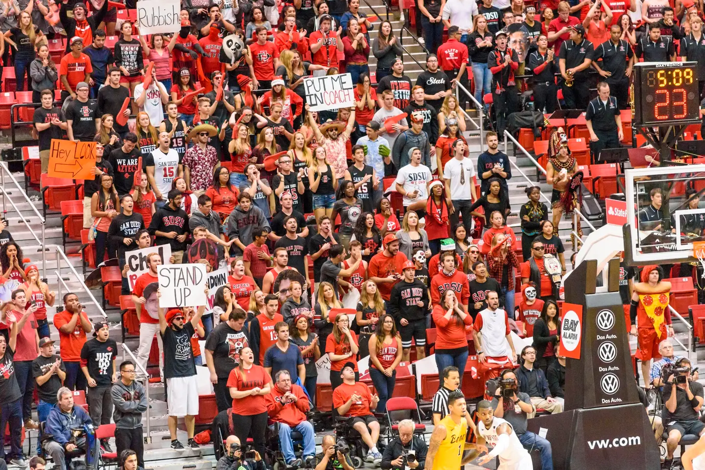 California Baptist Lancers at San Diego State Aztecs Mens Basketball