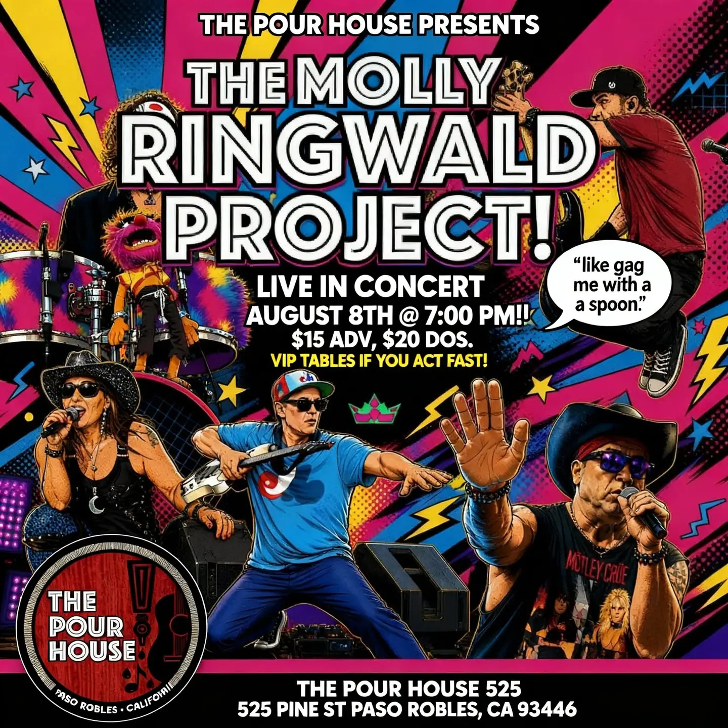 THE MOLLY RINGWALD PROJECT LIVE AT THE POUR HOUSE!