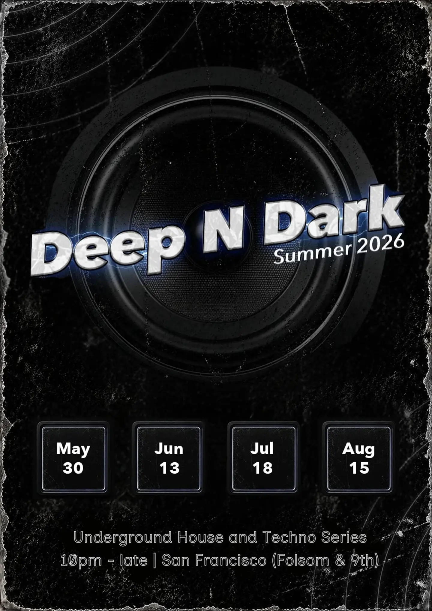 Deep N Dark | Underground House & Techno Series | May 2026