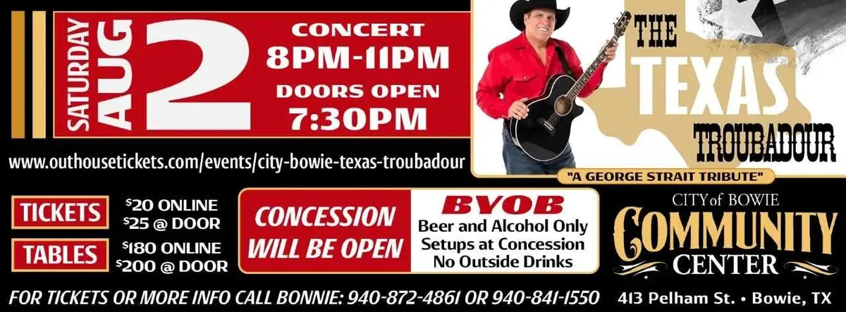 THE TEXAS TROUBADOUR - George Strait Tribute