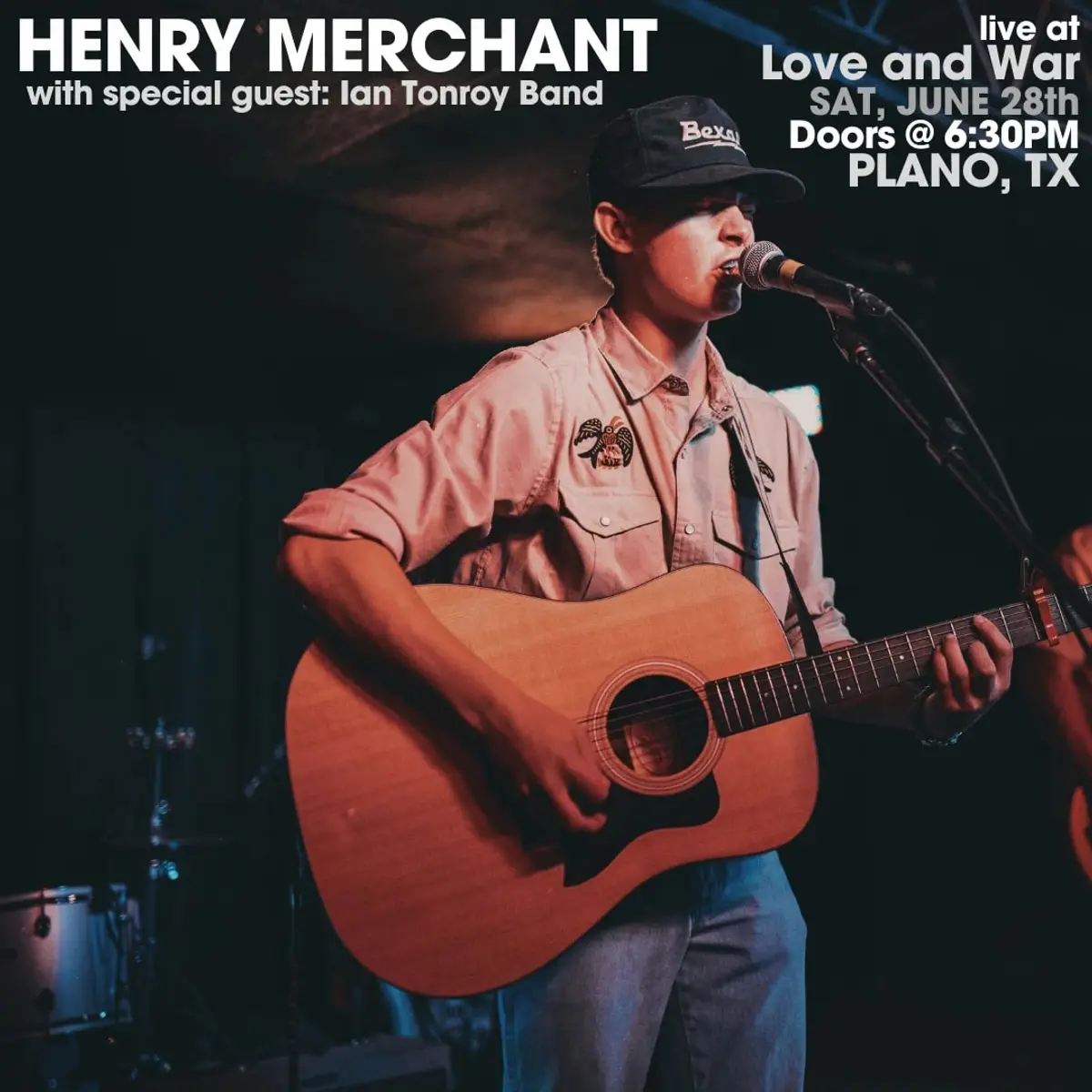 Henry Merchant w/ special guest Ian Tonroy Band