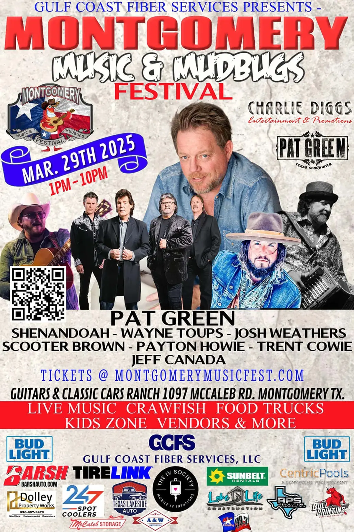 Montgomery Music and Mudbugs Festival