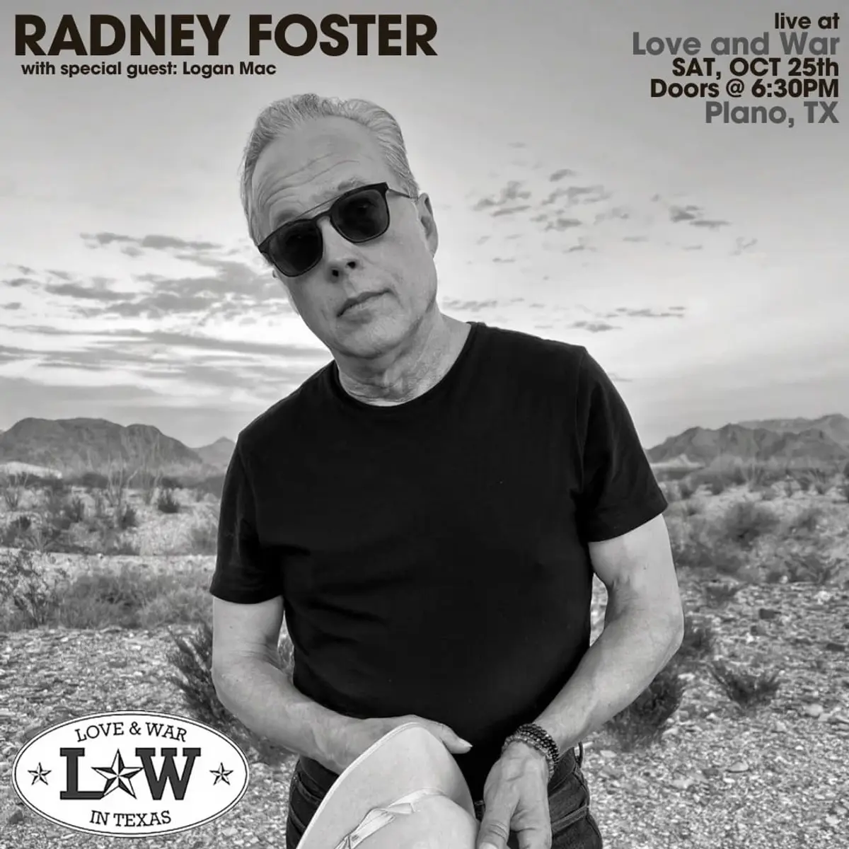 Radney Foster w/ special guest Logan Mac