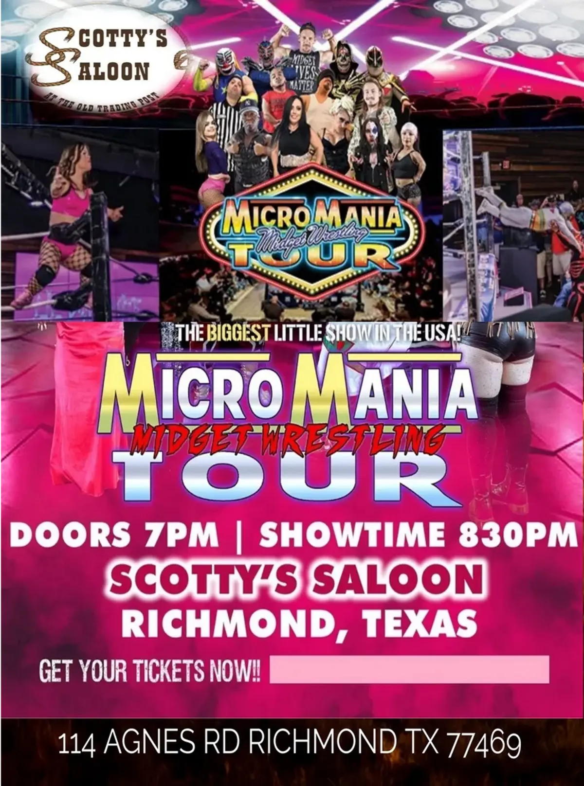 Micro Mania Midget Wrestling