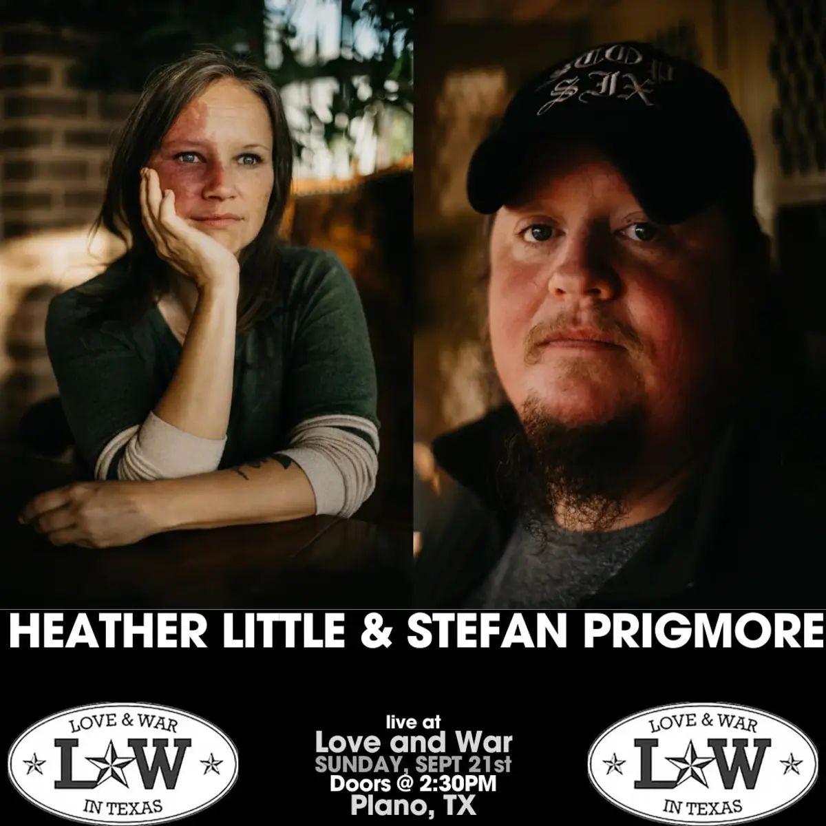 Heather Little & Stefan Prigmore w/ special guest Carissa Carter | Shiner Sunday Series