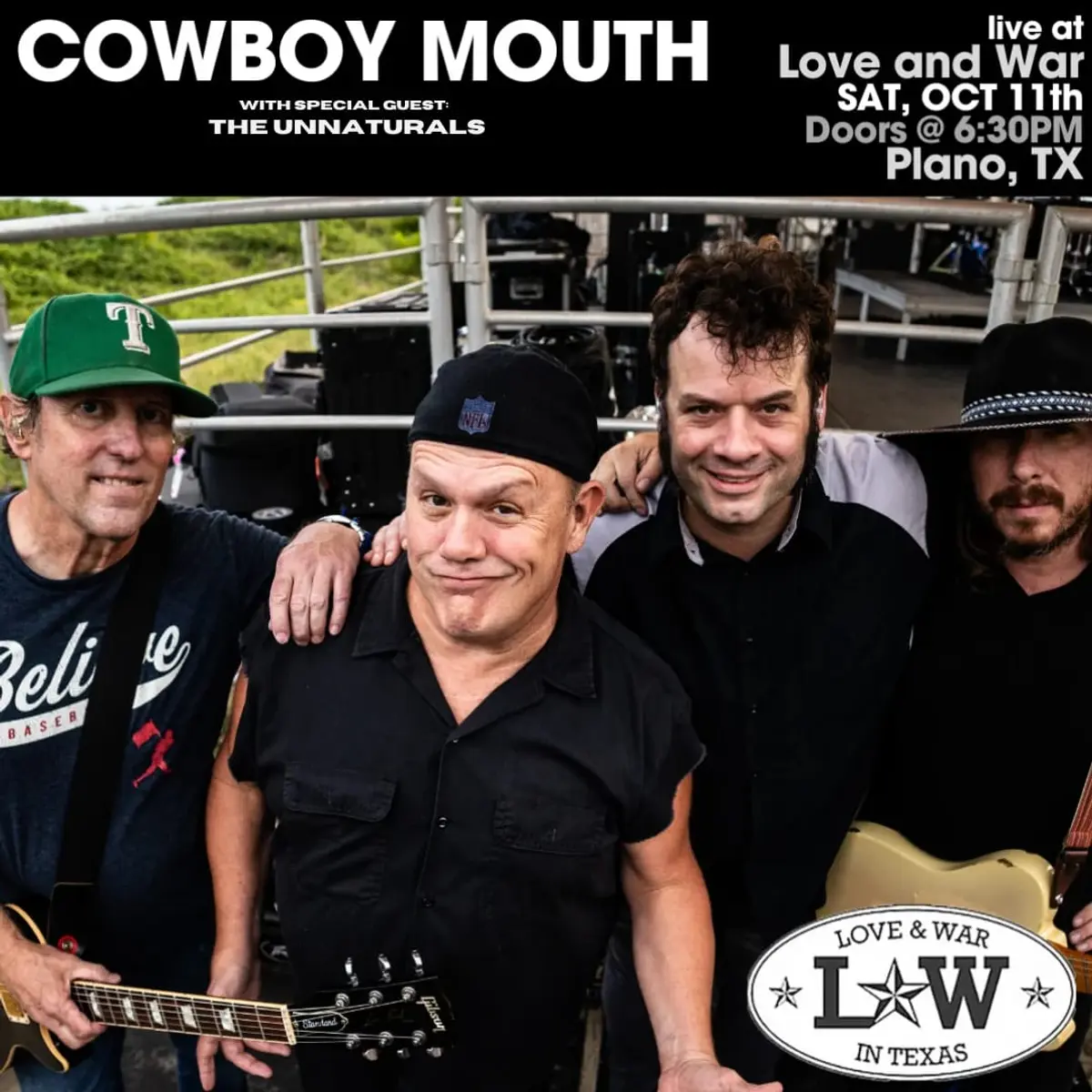 Cowboy Mouth w/ special guest The Unnaturals