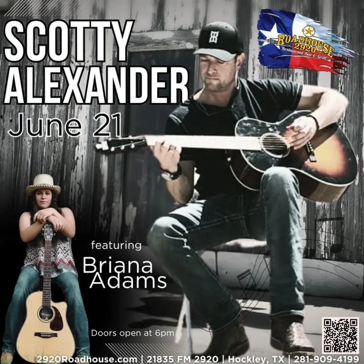 Scotty Alexander w/ special guest Briana Adams