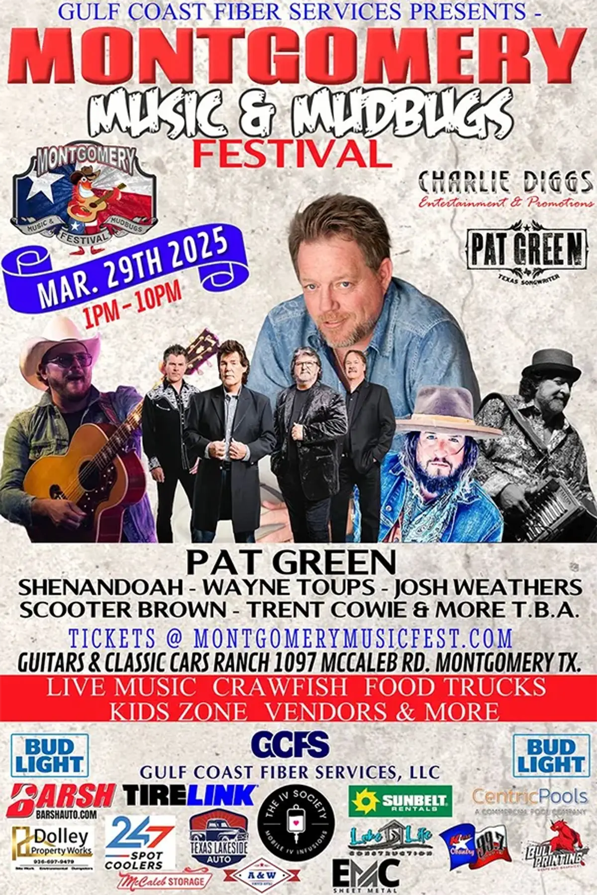 Montgomery Music and Mudbugs Festival