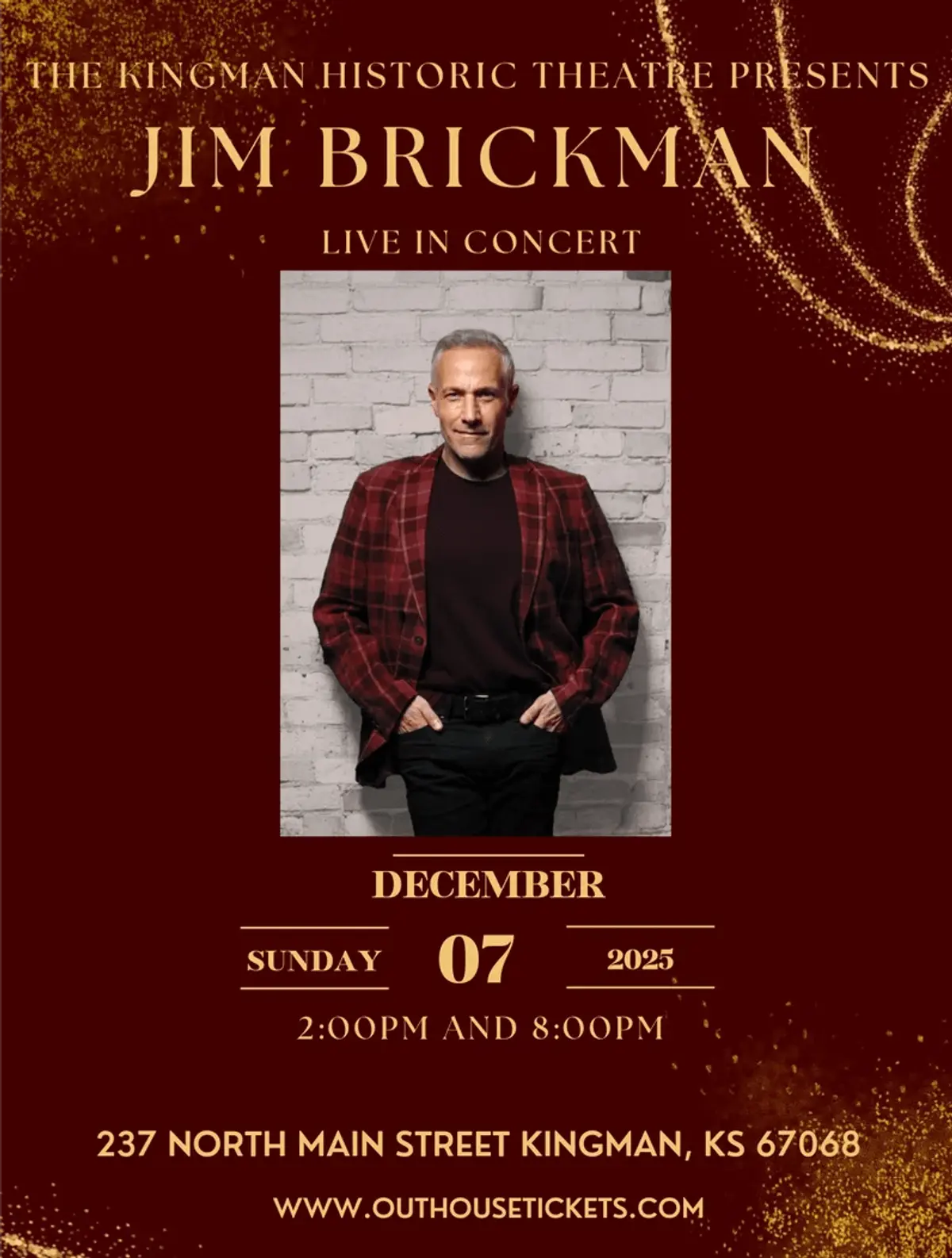 Jim Brickman - 2pm Show