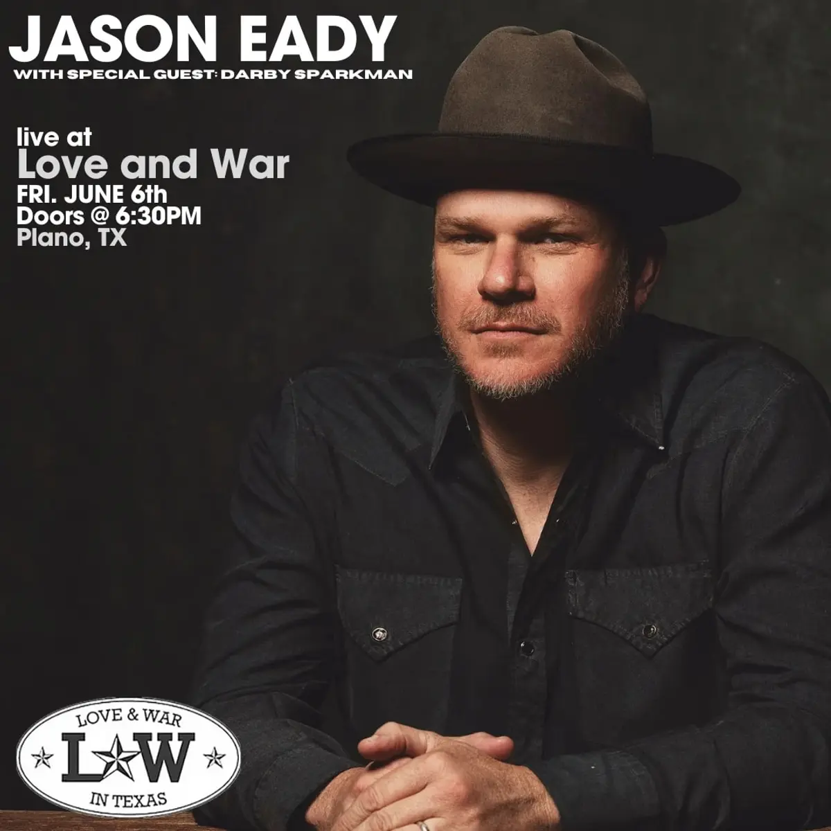 Jason Eady w/ special guest Darby Sparkman