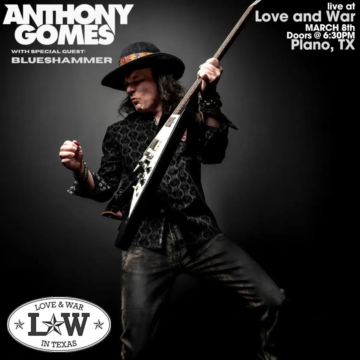 Anthony Gomes w/ special guest BluesHammer