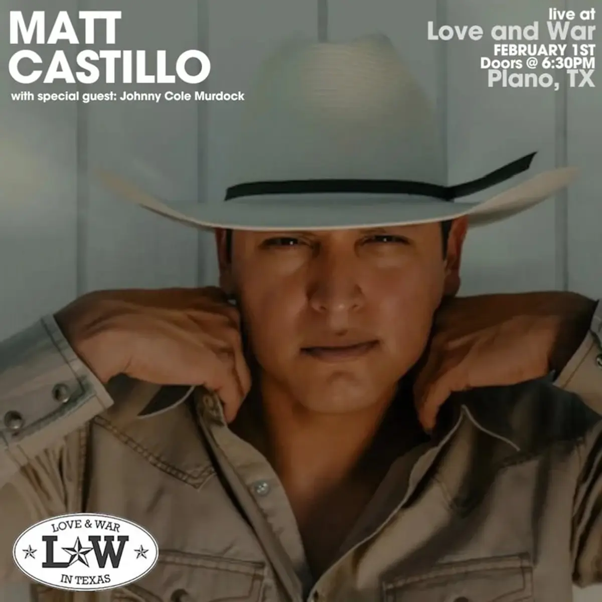 Matt Castillo w/ special guest Johnny Cole