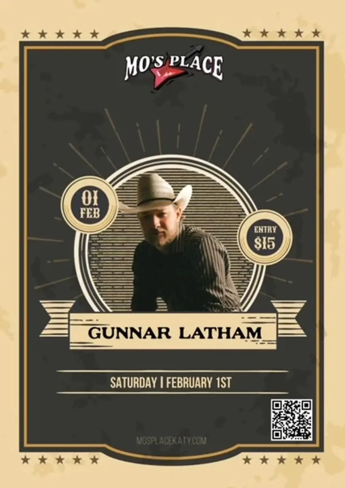 Gunnar Latham w/ special guest Dalton Torres Band