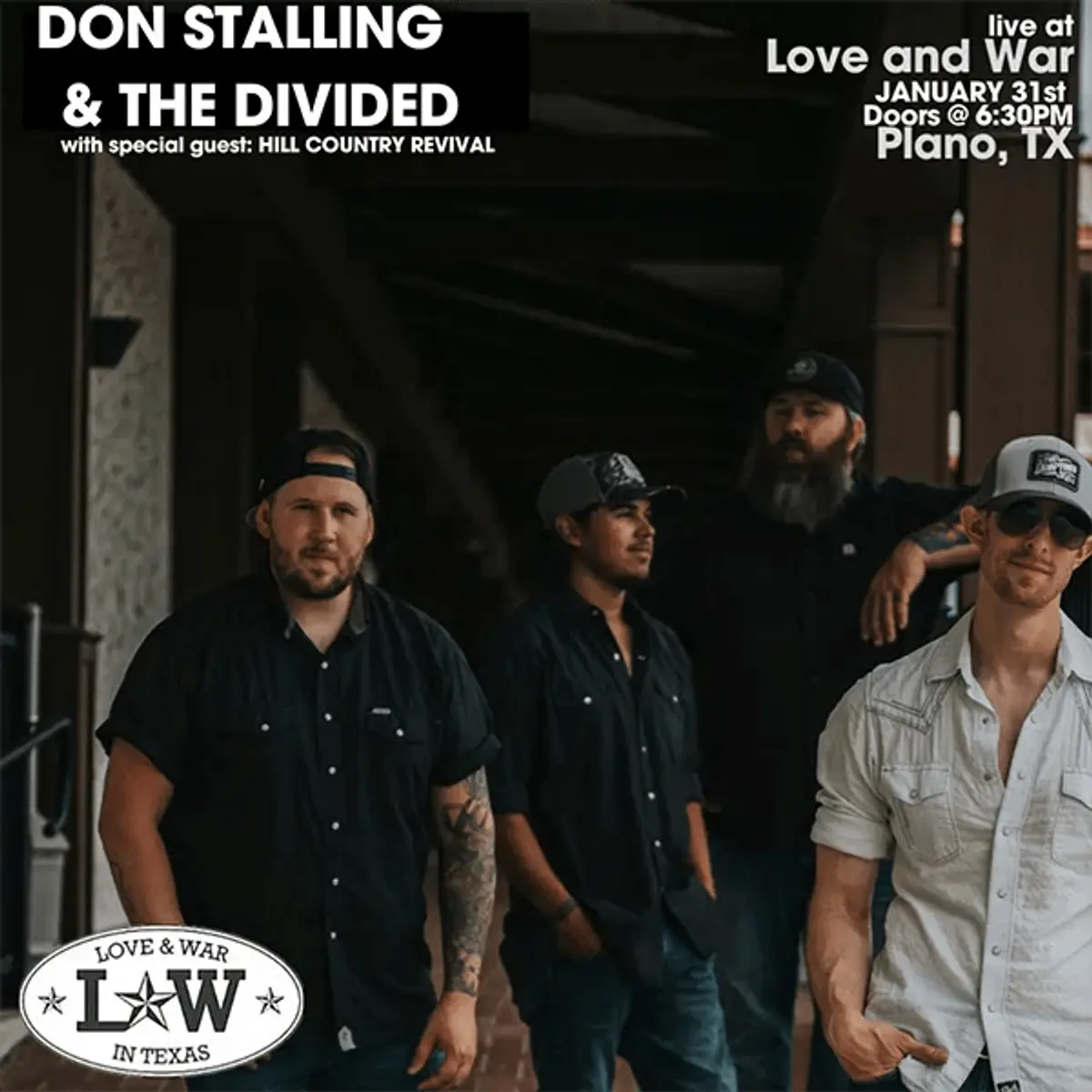 Don Stalling & The Divided w/ special guest Hill