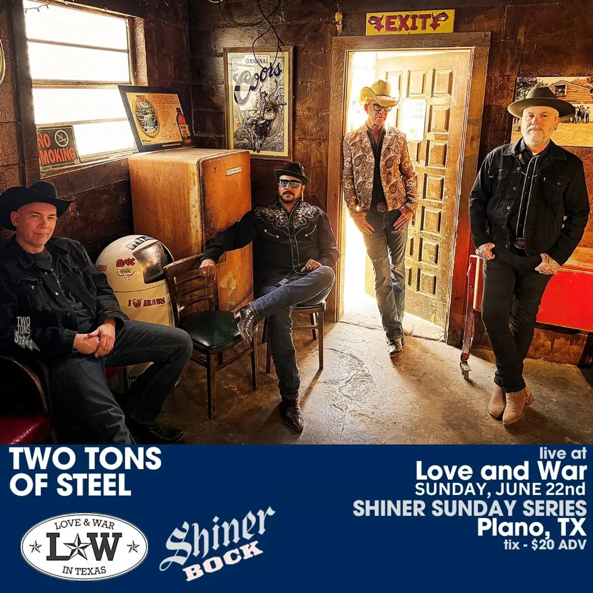 Two Tons of Steel - Shiner Sunday