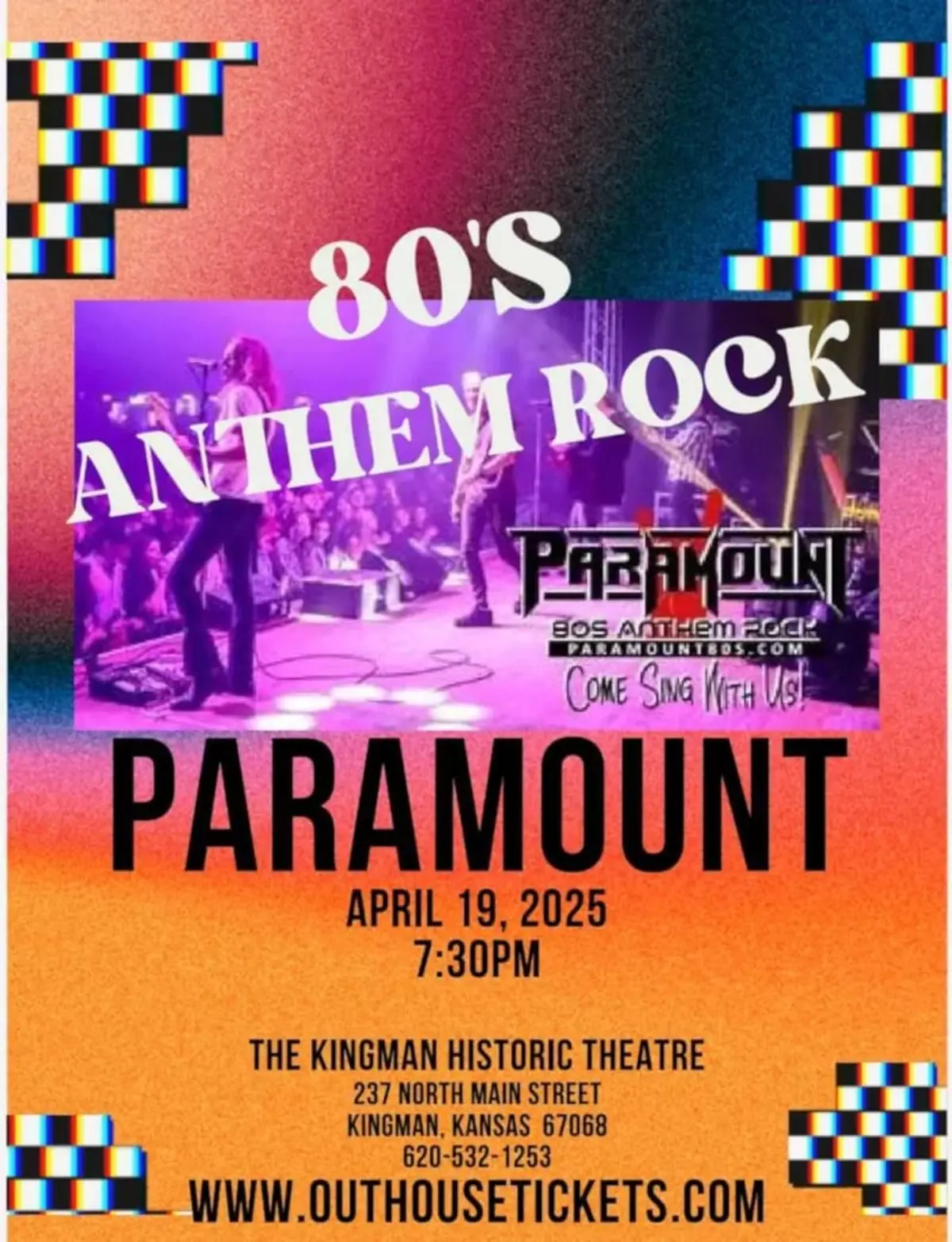 Paramount 80's Anthem Rock