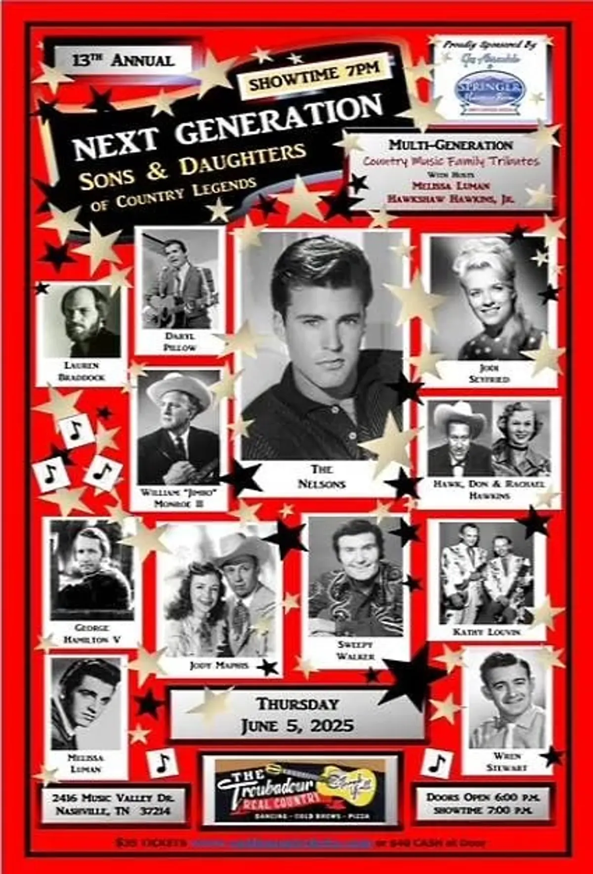 The Troubadour Nashville, Tennessee Tickets, 2025 Event Schedule