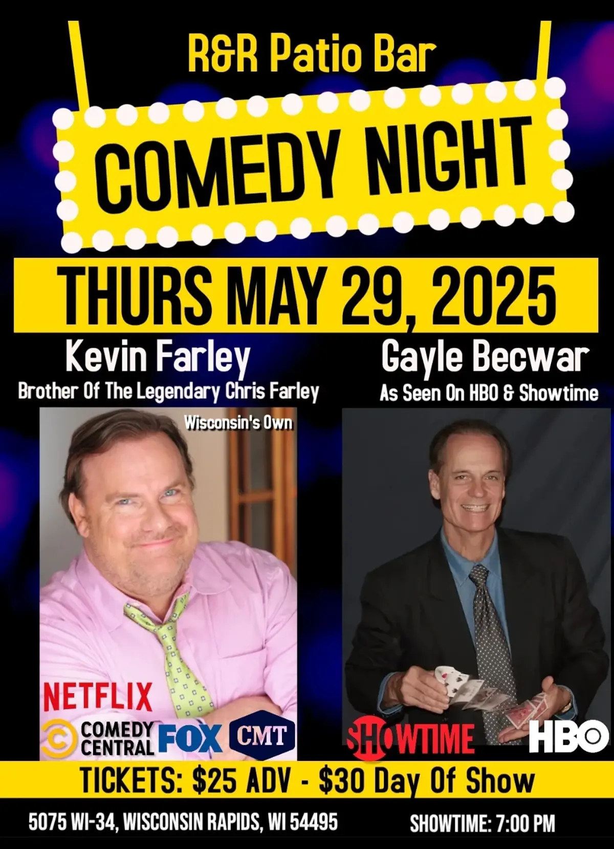 KEVIN FARLEY & GAYLE BECWAR