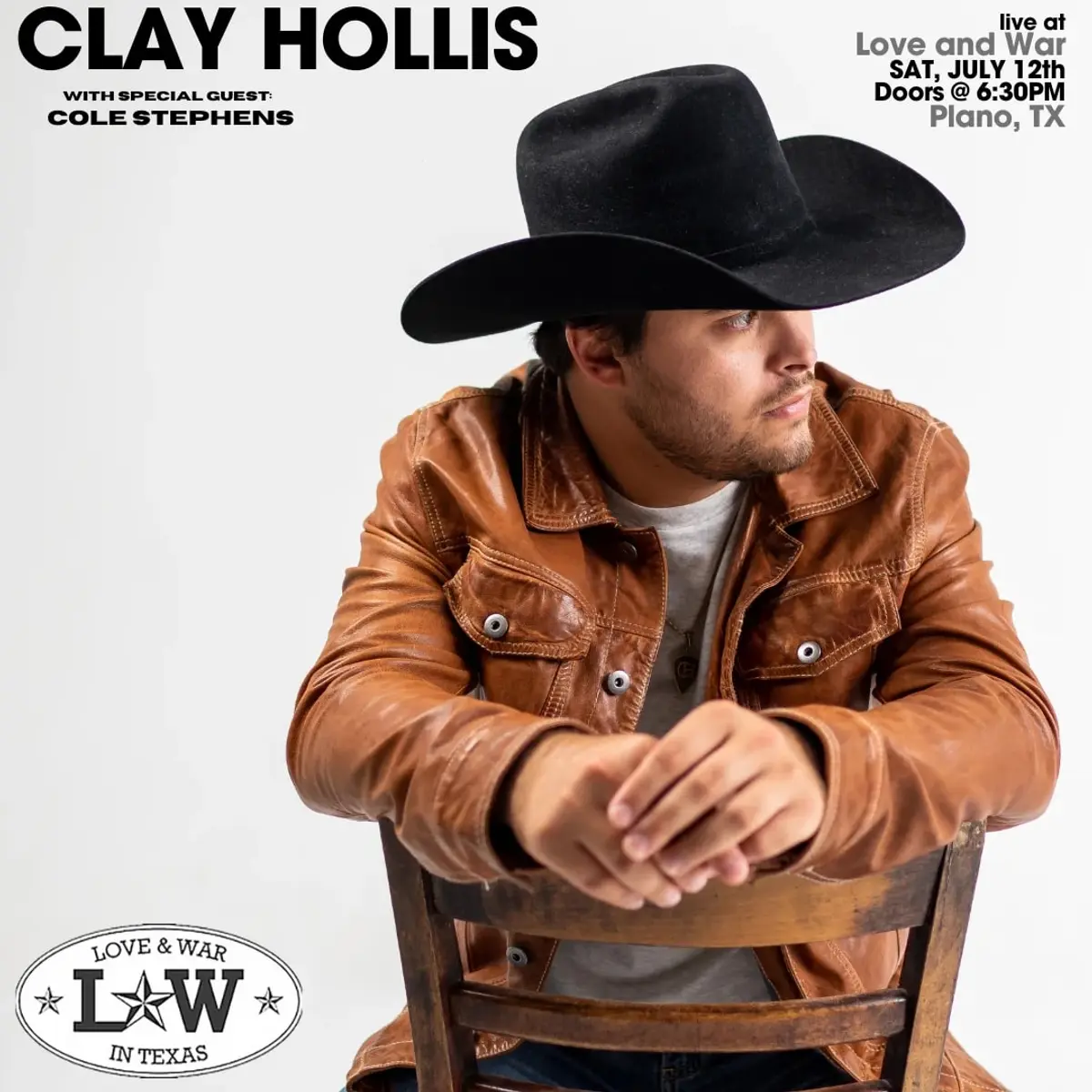 Clay Hollis w/ special guest Cole Stephens