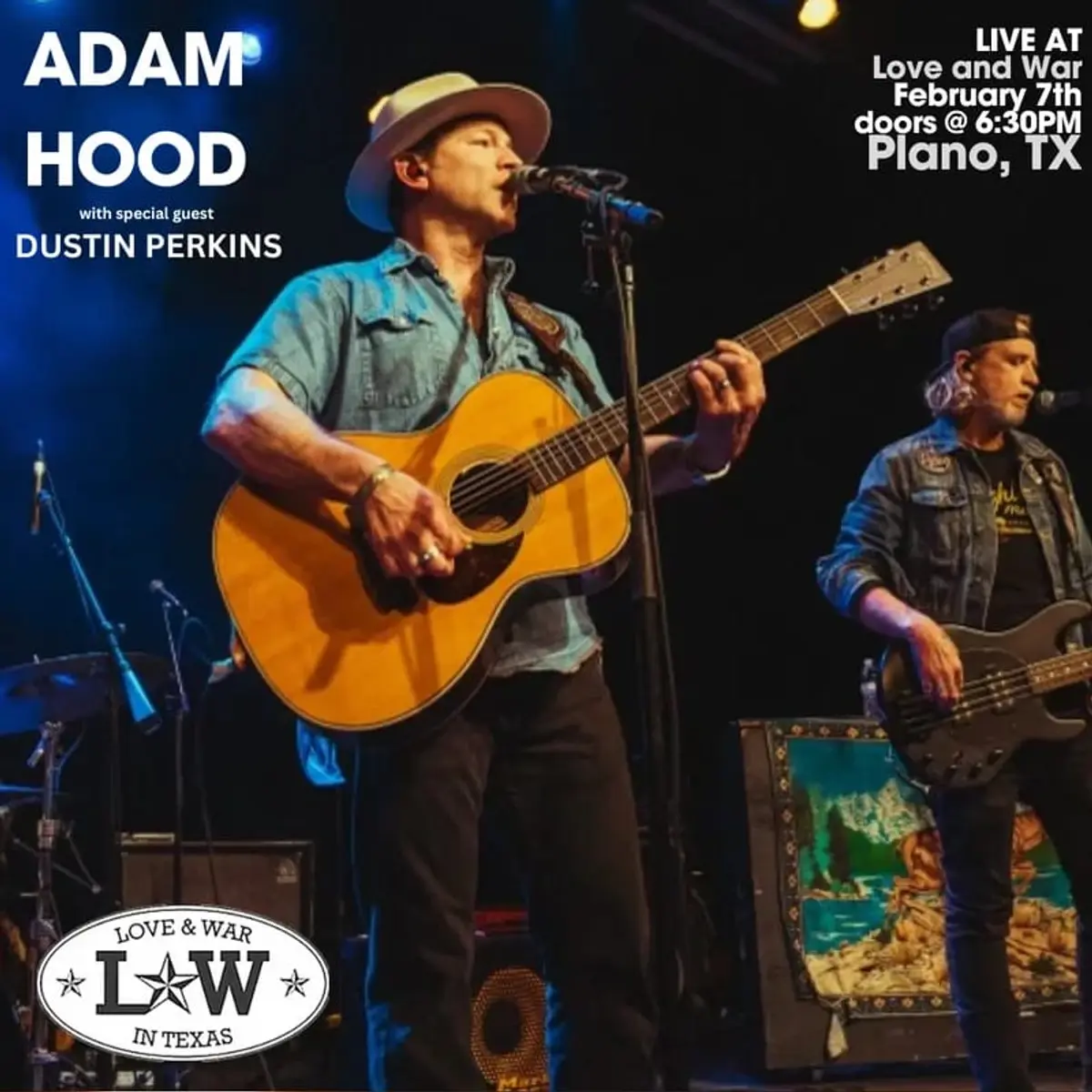 Adam Hood w/ special guest Dustin Perkins